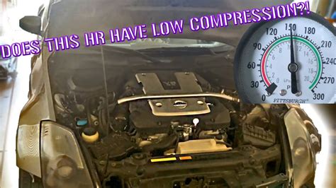 compression test 350z|Raising the compression .